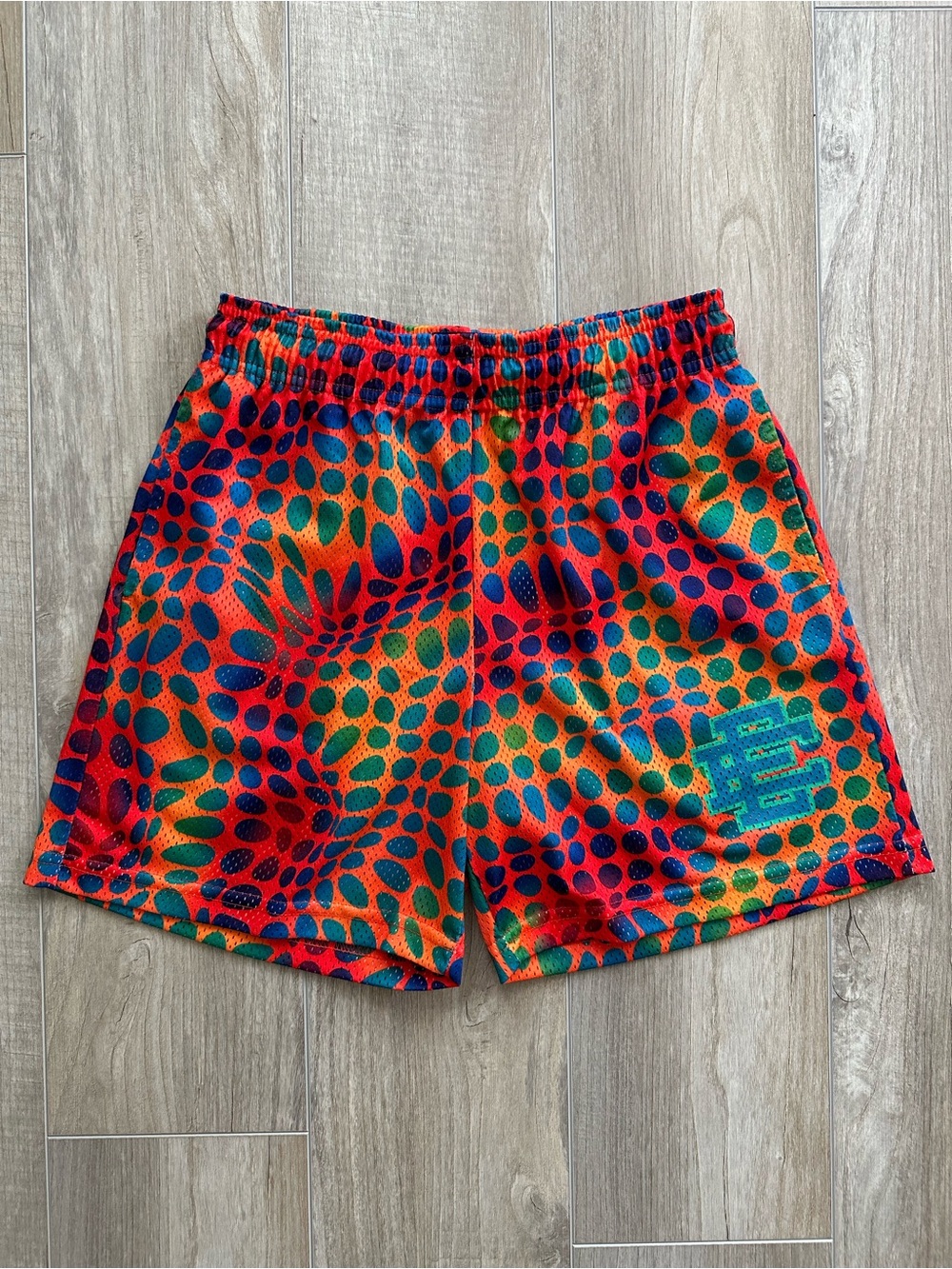 Eric Emanuel EE Basic Shorts ‘Aqua Polka Dot’